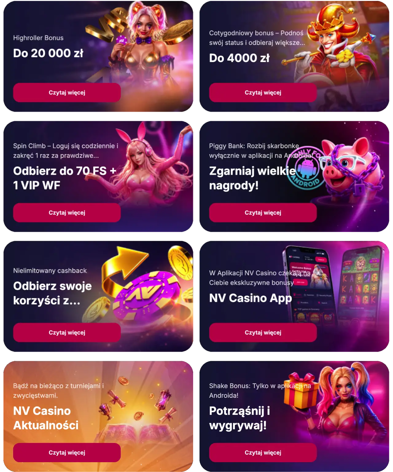 NV casino bonus